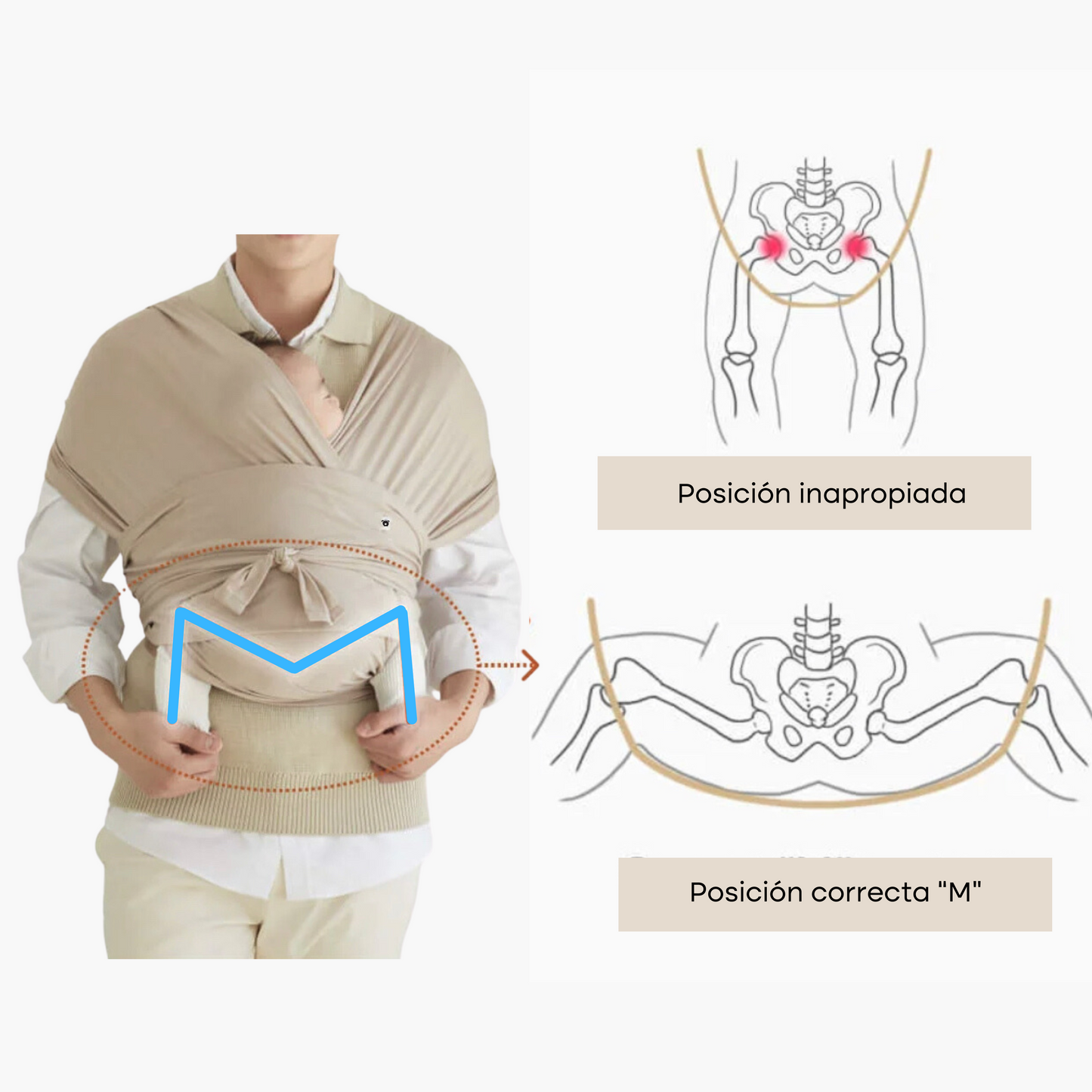 Kit 2 Baby Carriers